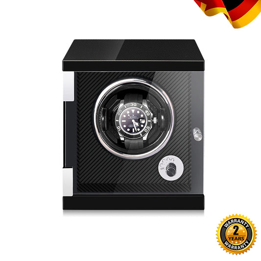 High-End OEM Automatic Watch Winder Box Automatic Storage Ultra-silent Motor Shakes Watches Keeps Running Safely