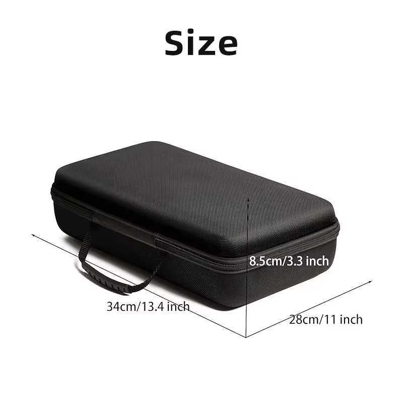 15-Slot Protective Travel Case Watches Nylon Oxford Velvet Lining Portable Zipper Organizer Fits All Watches