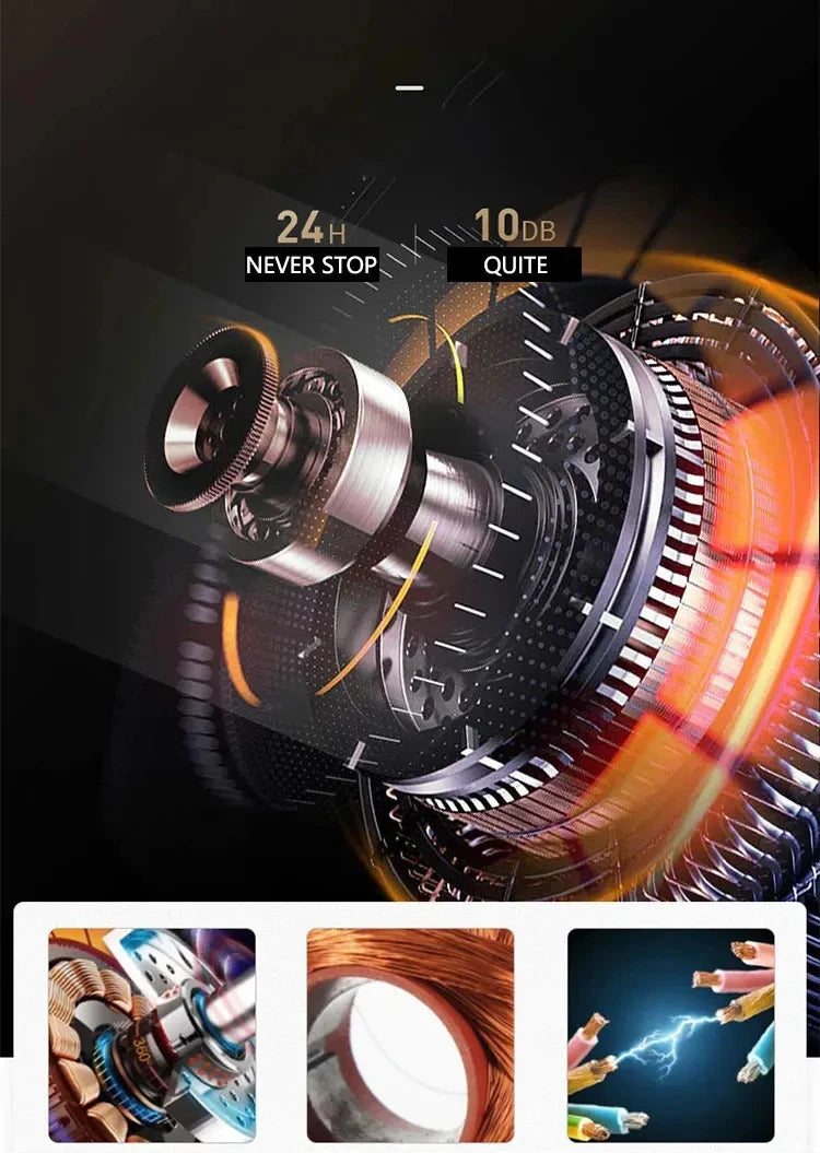 9-Slot Watch Winder Box with Protective Storage Piano Baking Lacquer for Automatic Winding Watches