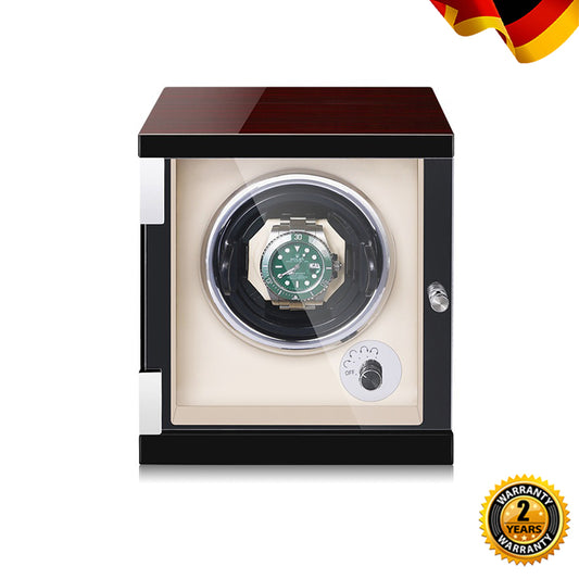 High-End OEM Automatic Watch Winder Box Automatic Storage Ultra-silent Motor Shakes Watches Keeps Running Safely