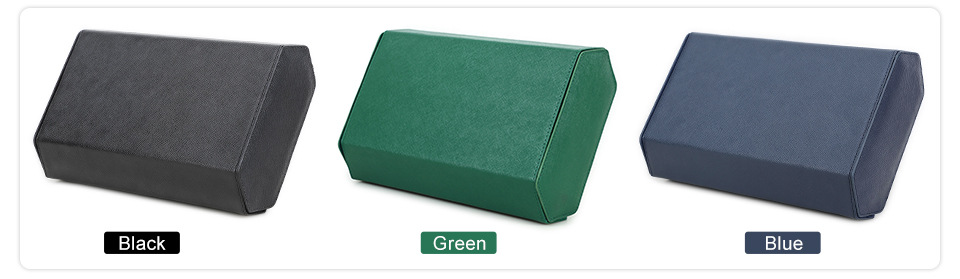 Portable Handmade Leather Watch Roll Travel Box 8 Slots Removable Suede Holder Dustproof Custom Logo